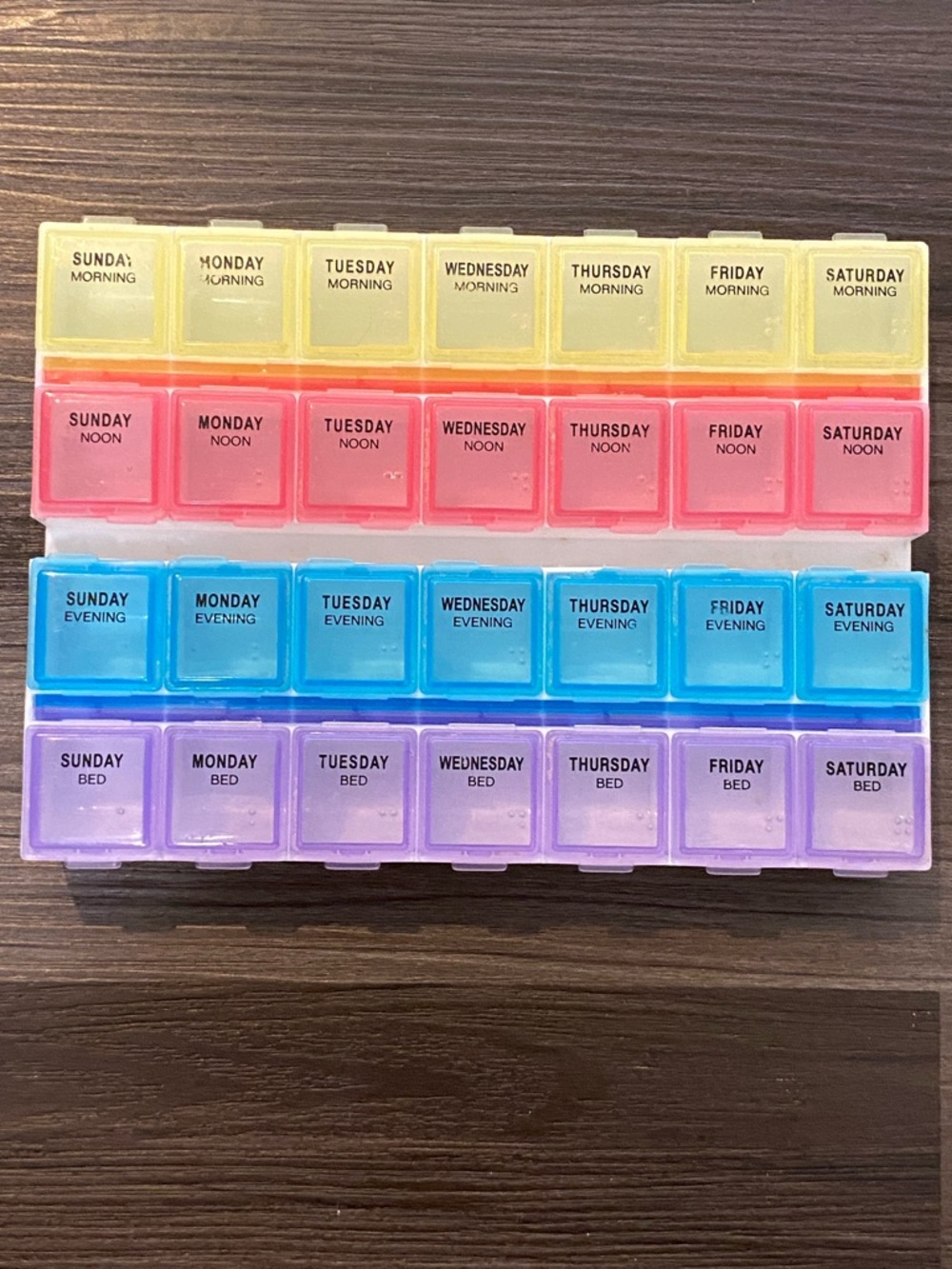 💊4-week Pill Holder💊